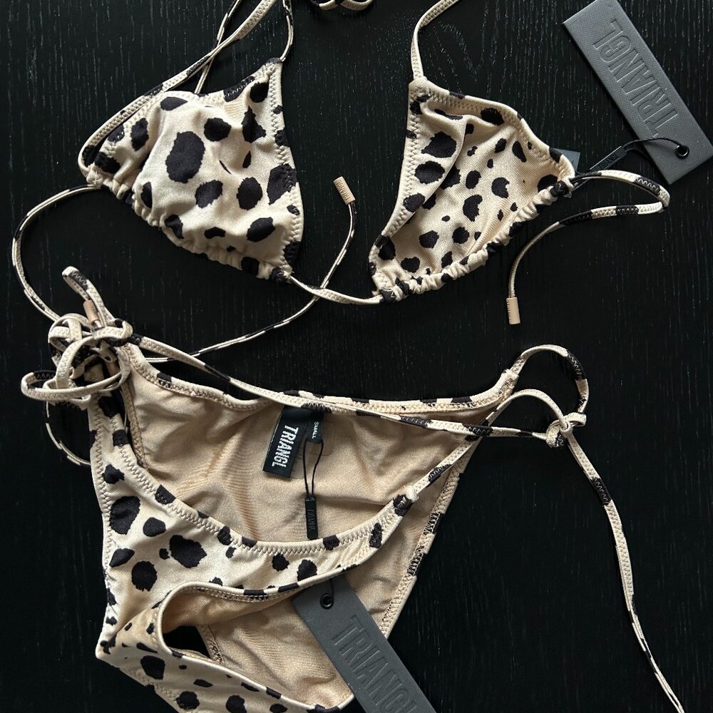Triangl Bikini - Georgia Cheetah - NEVER WORN